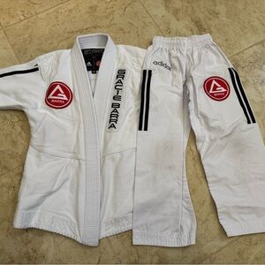 Adidas Gracie Barra White Jiu-Jitsu Gi